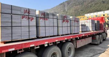 株洲 芝麻灰地铺石出货日常