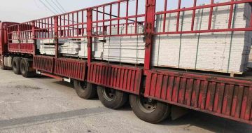 株洲 白麻荔枝面外墙干挂，工厂装车日常