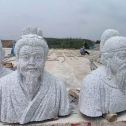 株洲 白麻花岗岩石材人物立体雕刻