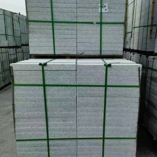 株洲 芝麻白火烧，园林广场市政工程地铺石，1.8~5.0厚均有现货