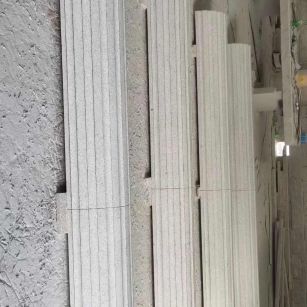 株洲 花岗岩厂家带你看白麻花岗岩门楼大柱柱皮