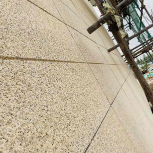 株洲 黄金麻花岗岩荔枝面外墙干挂石材效果示例