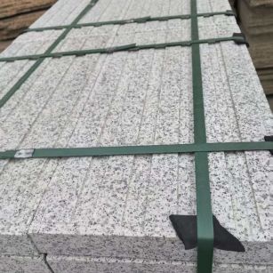 株洲 白麻花岗岩直行盲道石，盲条，地铺石