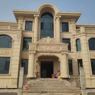 株洲 黄金麻花岗岩别墅外墙干挂