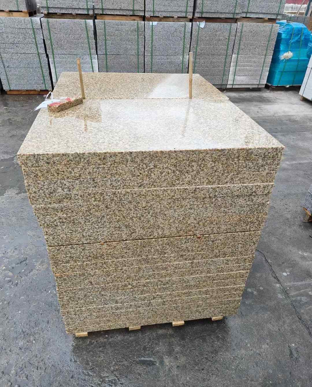 株洲 湖北黄金麻花岗岩石材荔枝面外墙石材