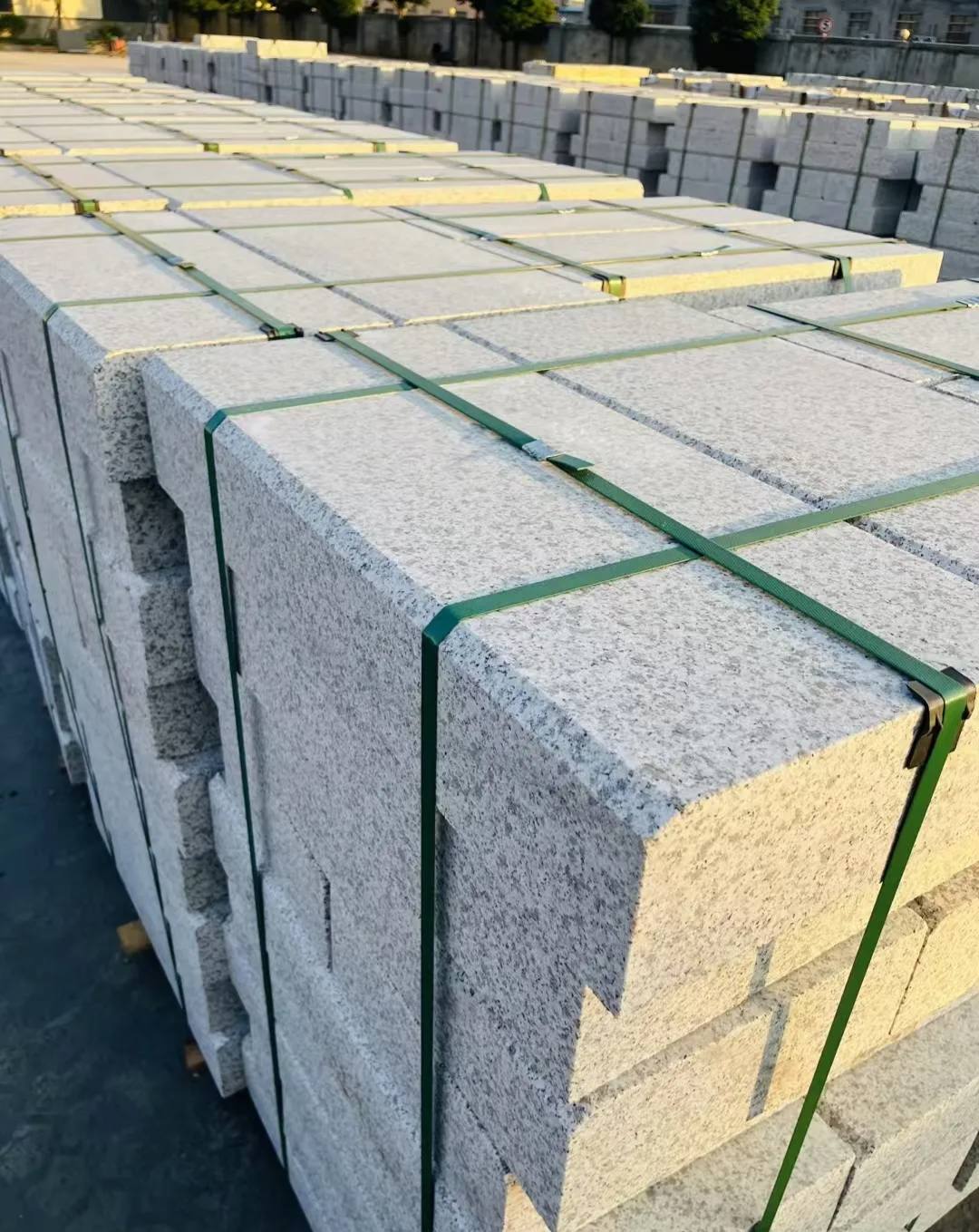 株洲 白麻花岗岩路沿石，马路牙子，路缘石，平石，立缘石等