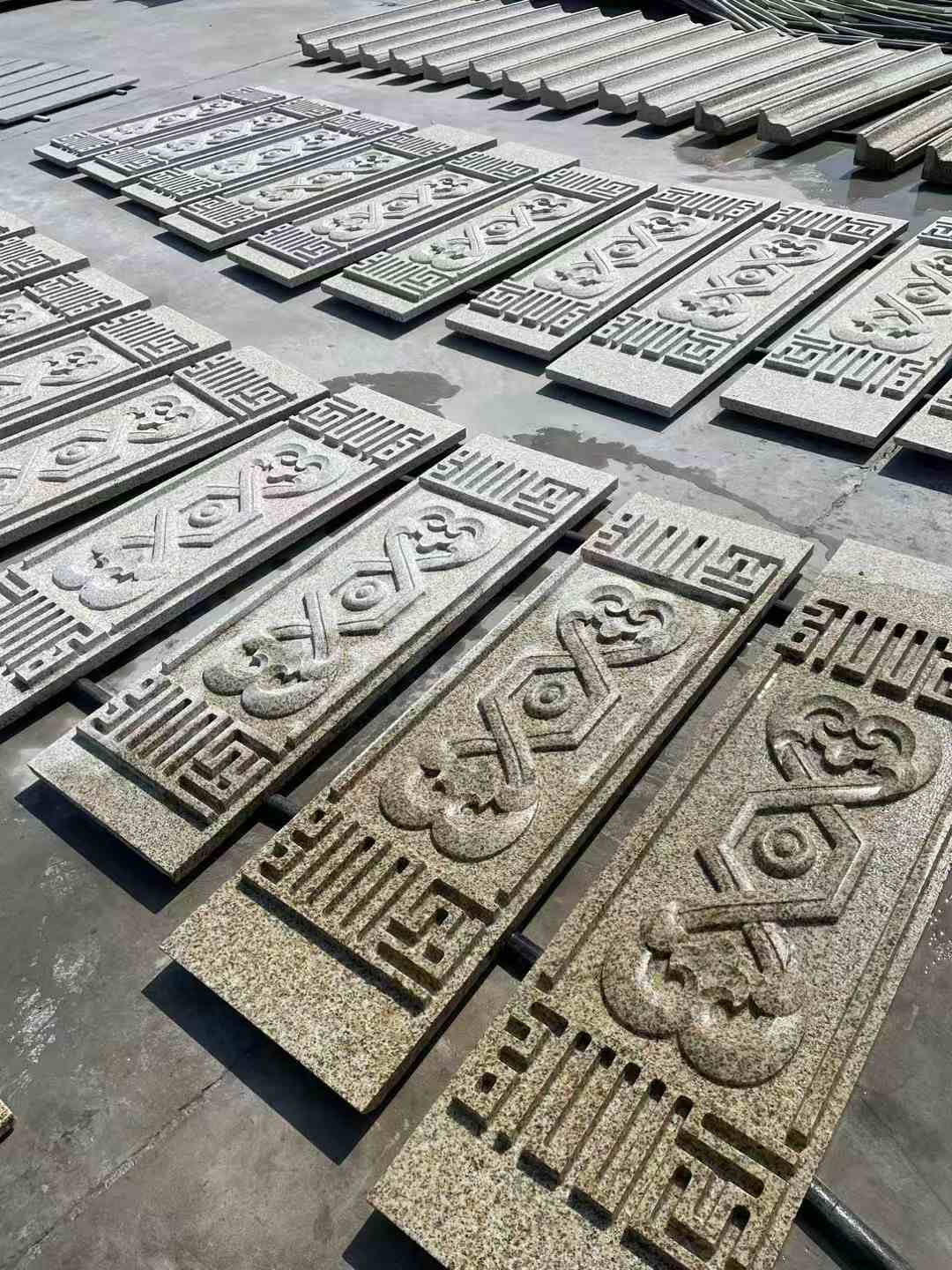 株洲 黄金麻花岗岩外墙雕刻板