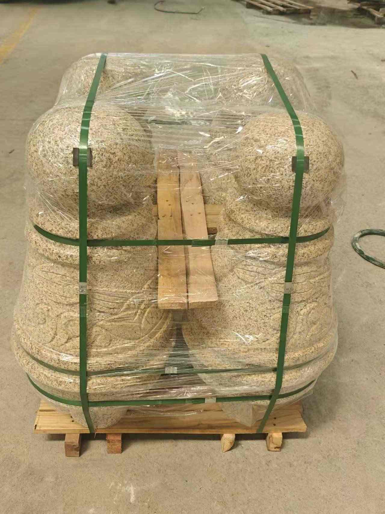 株洲 黄金麻异形定制雕花——棒棒糖挡车柱