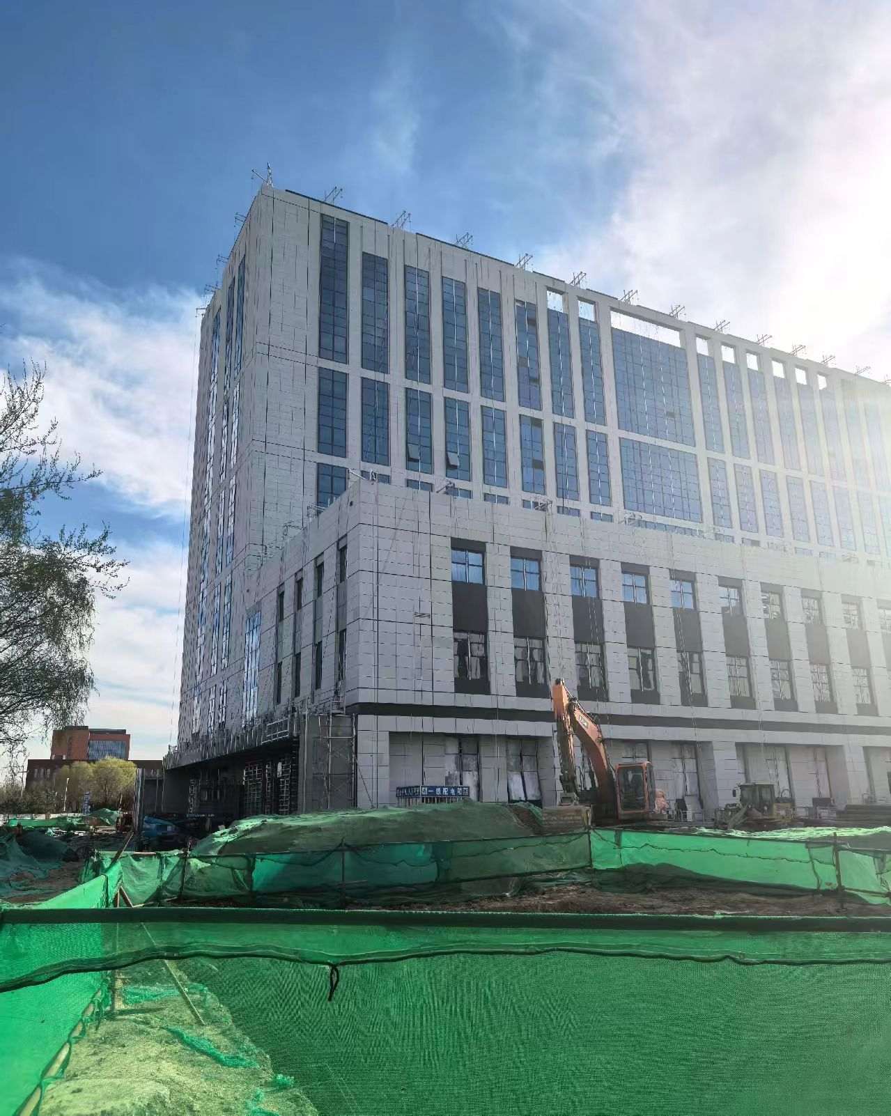 株洲 白麻花岗岩石材外墙干挂