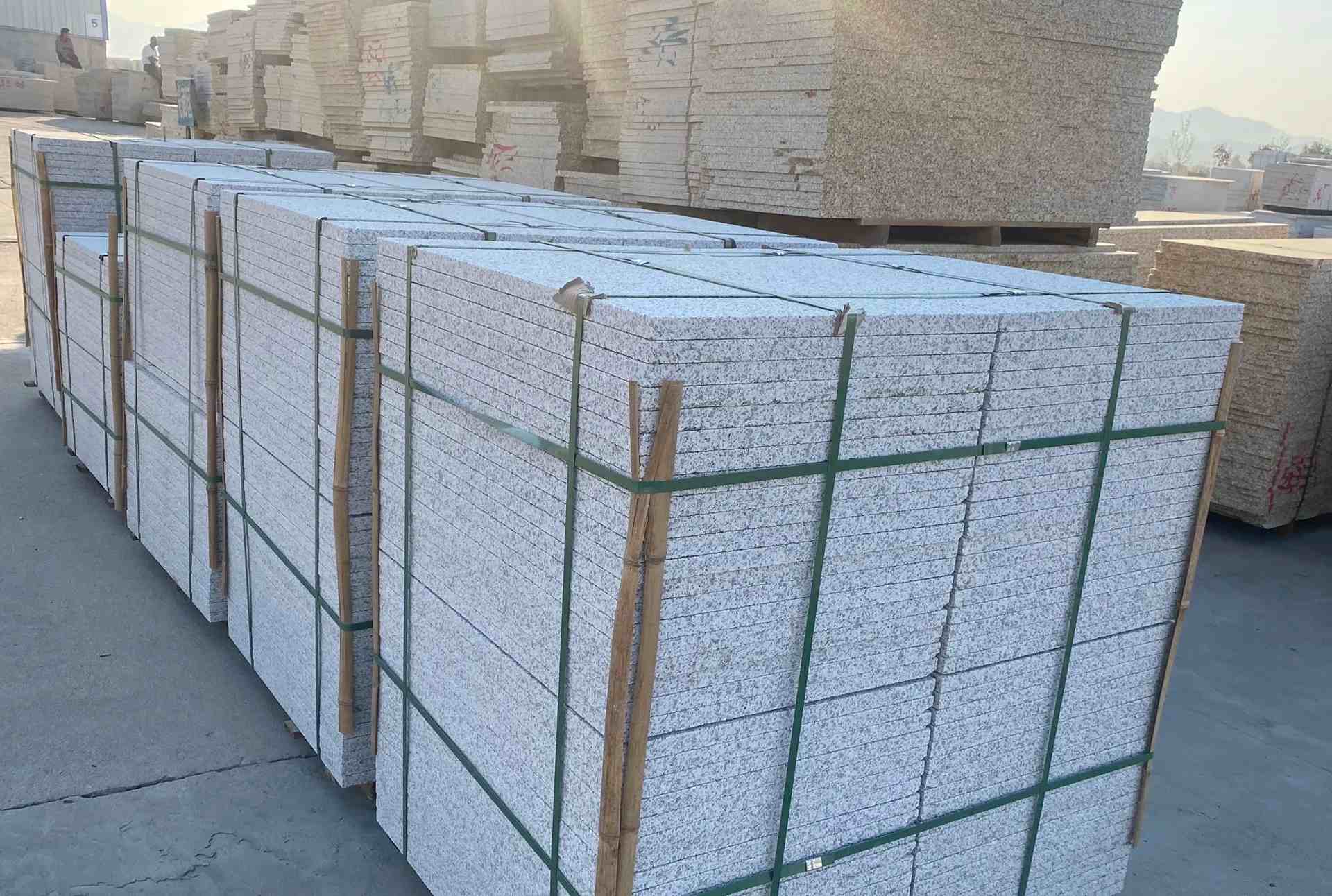 株洲 白麻花岗岩荔枝面地铺石