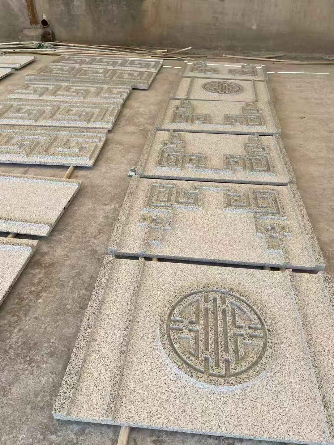 株洲 白麻花岗岩外墙立面雕刻板