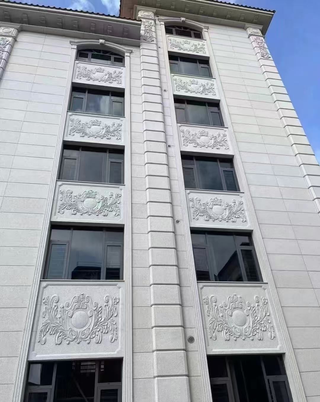 株洲 白麻荔枝面花岗岩别墅外墙干挂