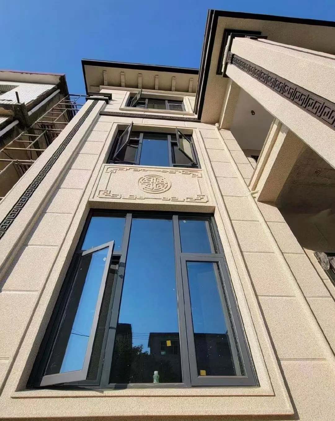 株洲 黄金麻荔枝面别墅外墙干挂效果展示