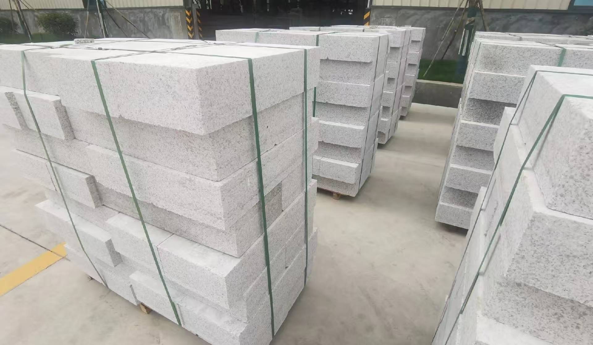 株洲 白麻花岗岩路沿石，立缘石，平缘石，路牙石，道牙石，马路牙子等